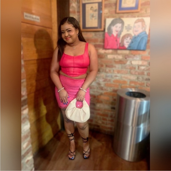 Preloved Sincerely Jules skirt suit set size large - Picture 1 of 2